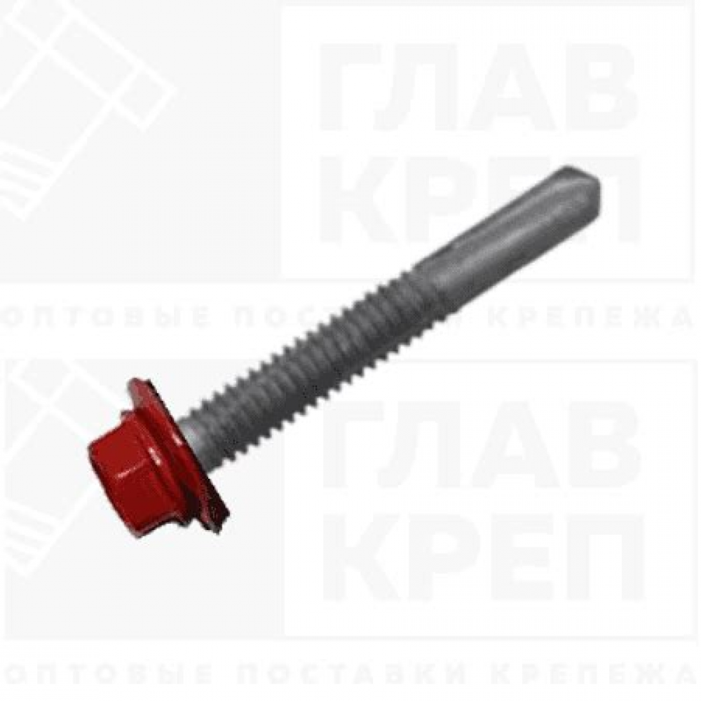 Шуруп-саморез для тонких листов 4,2*25 RAL 8004