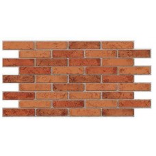 Панель ПВХ 960*480мм Кирпич натуральный с серыми прожилками Панель ПВХ 960*480мм Кирпич натуральный с серыми прожилками