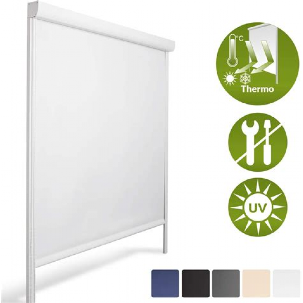 Ролета Blackout LUX  68*170 кофейный
