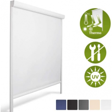 Ролета Blackout LUX  68*170 кофейный