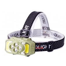 Фонарик налобный YYC-329 XPE+SMD+COB