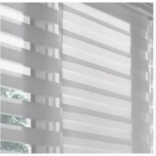 Ролета День-Ночь  80*160 меланж белый ХХХ АКЦИЯ