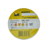 Изолента (0.18*19*20) (ИЭК) ПВХ желто-зеленая MIXTAPE 5