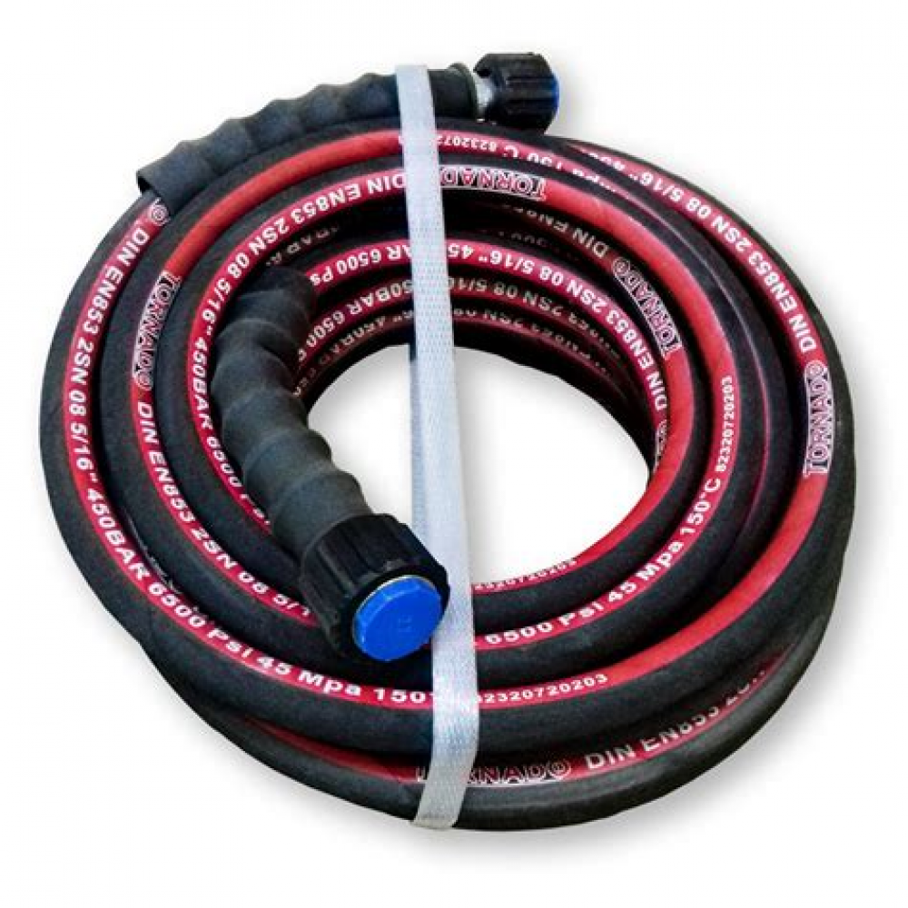 Шланг ВД М22х1,5-1/4" 360 бар 50гр.С 6м