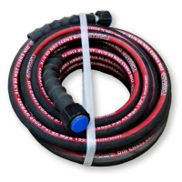 Шланг ВД для катушки 1/4"-1/4" 600 бар 50гр.С 8м