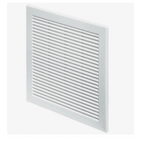 Решетка пластиковая 200*300 белая, рамка съемная (2030РР) АКЦИЯ