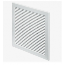 Решетка пластиковая 200*300 белая, рамка съемная (2030РР) АКЦИЯ