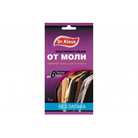 Средство от моли без запаха (секция картонная) 1шт Dr.Klaus 