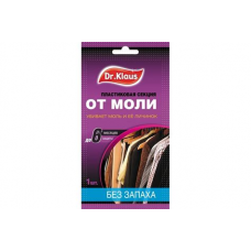 Средство от моли без запаха (секция картонная) 1шт Dr.Klaus 