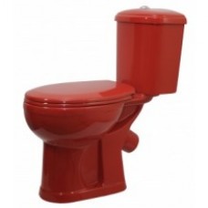 Унитаз-компакт ДОРА красный  
