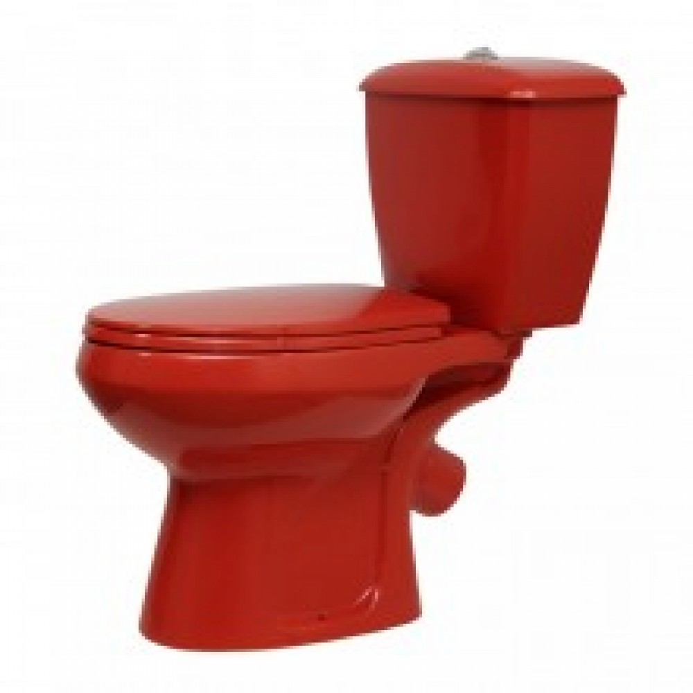 Унитаз-компакт ДОРА красный  