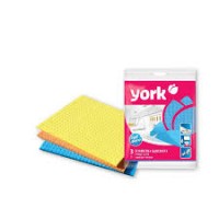 Салфетка губчатая 3шт Йорк 2401