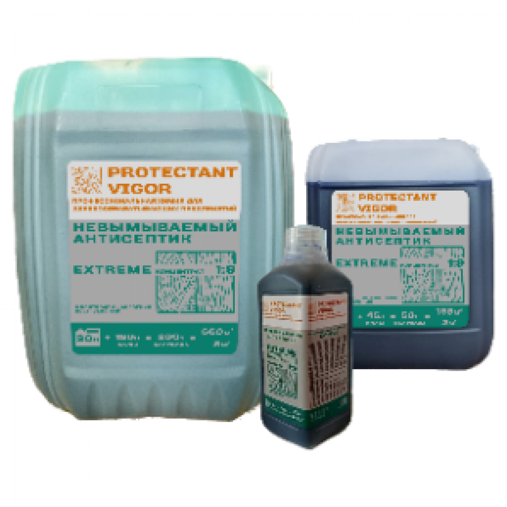 Антисептик для бани и сауны Protectant Vigor SAUNA концентрат 1:10 1л.