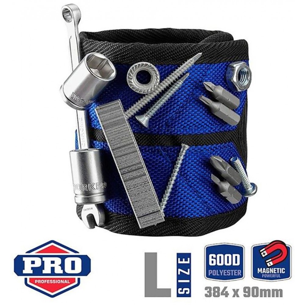 Напульсник магнитный строительный 384*90 L WP289001