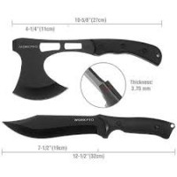 Набор туристический нож+топор W000315