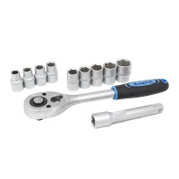 Набор головок с трещеткой 12 предмет 1/2 KT-4123 61273