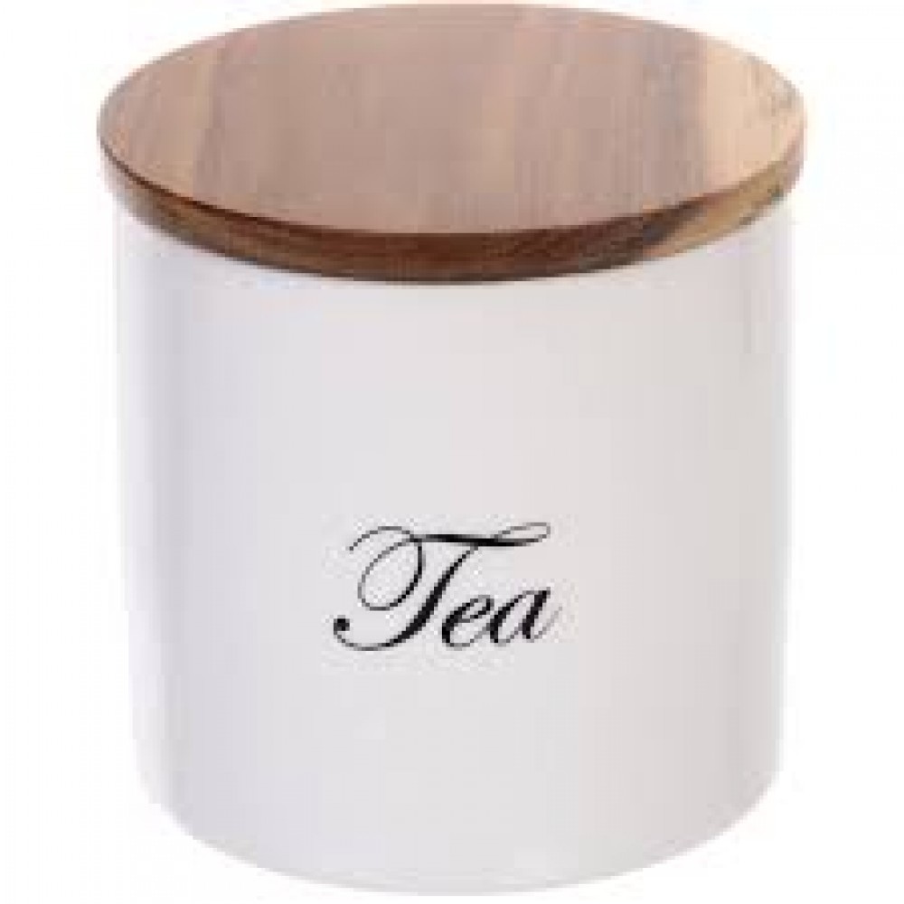 Банка керамика для чая White magic 500мл стекло 315-0408 Банка керамика для чая White magic 500мл стекло 315-0408