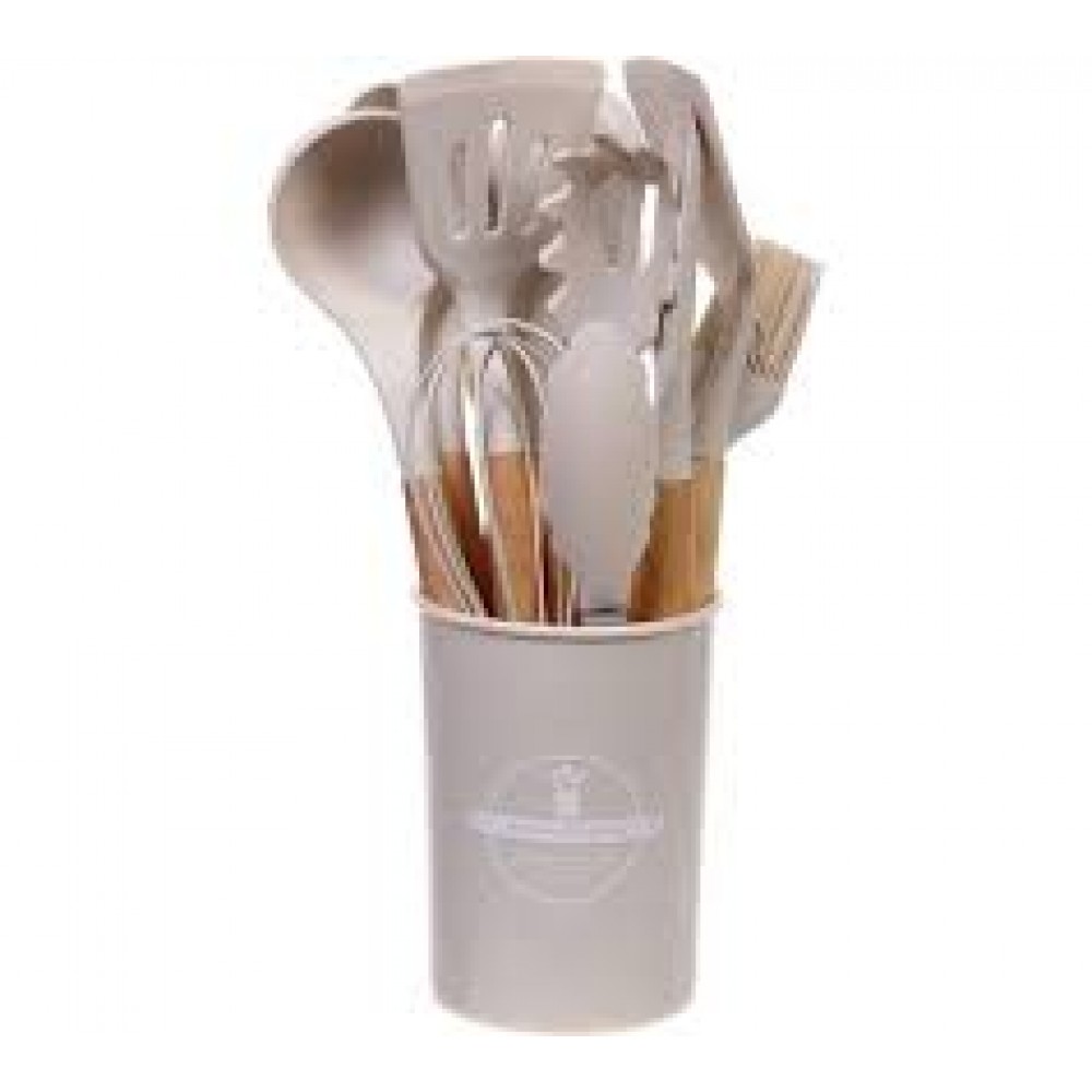 Набор кухонных принадлежностей 12шт Felicita белый 312-1049