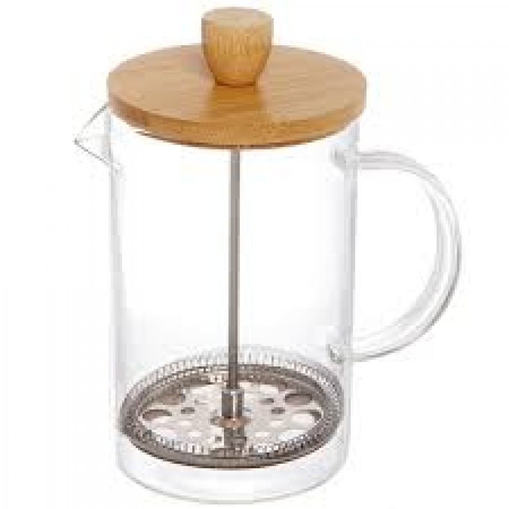 Френч-пресс 1000мл Хай-тек с бамбук. крышкой 399-162