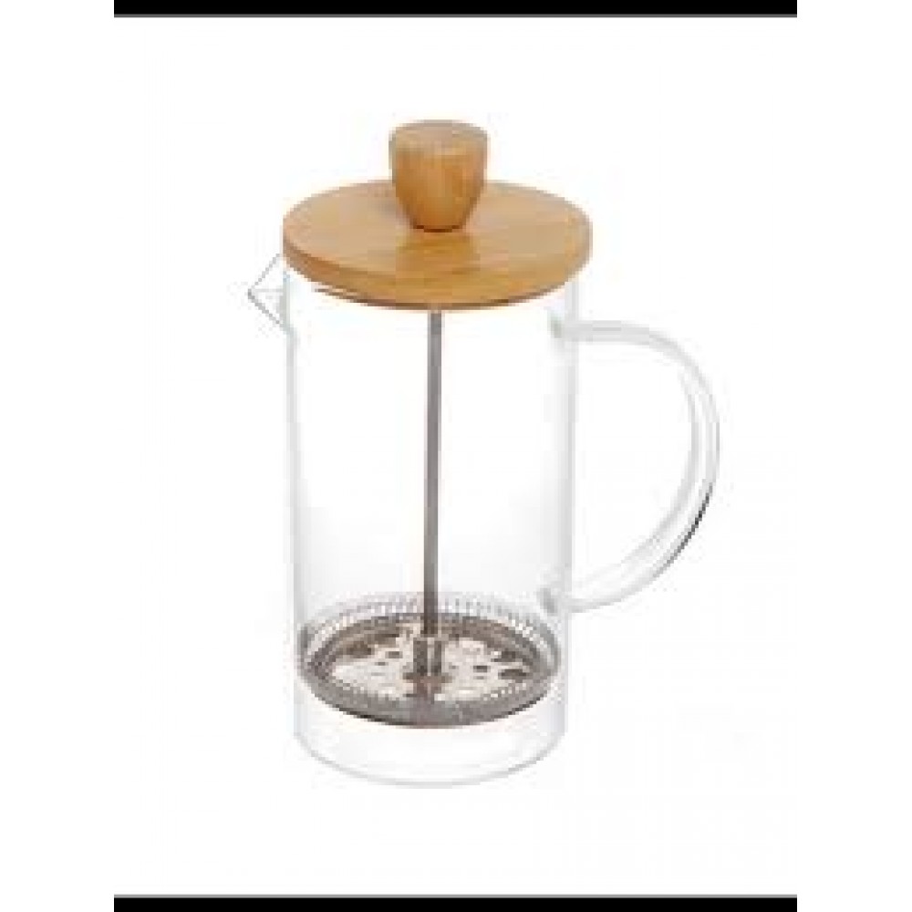 Френч-пресс 600мл Хай-тек с бамб. крышкой 399-160