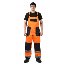 Костюм СКАНДИН сигнальный куртка+п/комбинезон оранжевый  р.52-54 170-176 (ДОР503-461)