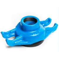 Седло для чугунно-стальной трубы с резьбовым отводом DN 11/4"(100-300)