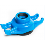 Седло для чугунно-стальной трубы с резьбовым отводом DN 11/4"(100-300)