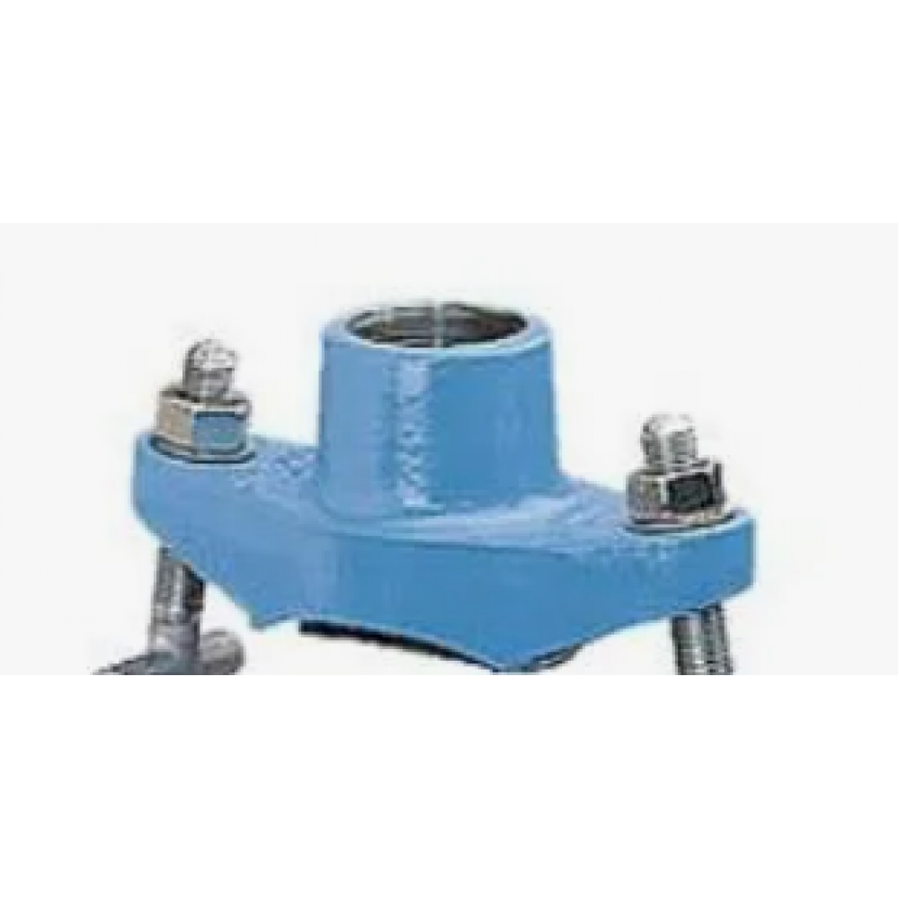 Седло для чугунно-стальной трубы с резьбовым отводом DN 11/4"(100-300)
