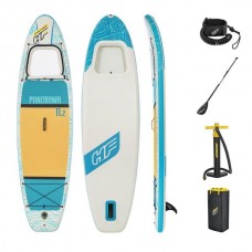 SUP-доска для плавания Panorama, 340*89*15 см + 4 аксессуара, до 150 кг, Bestway 65363 250-045