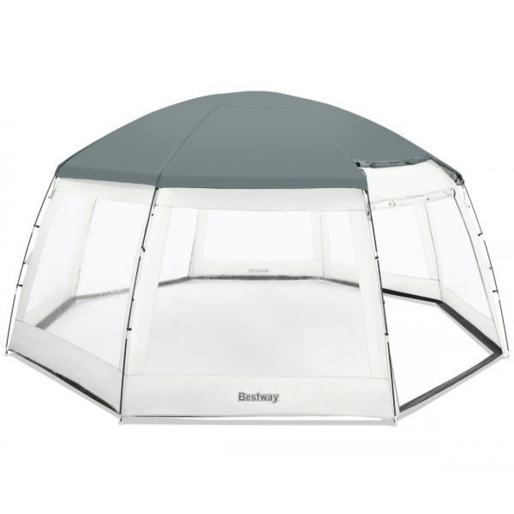 Круглый купол для бассейна, 600*600*295 см, Bestway 58612 816-020
