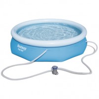 Бассейн надувной 305*76см + фильтр-насос 1249л/ч Bestway(57270) 810-406 АКЦИЯ 15%