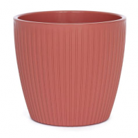 Кашпо Эви 1,5л с дренаж. пудра
