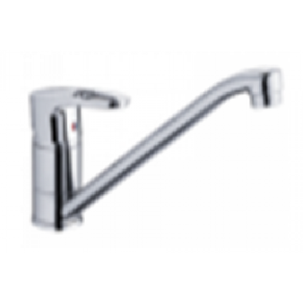 Смеситель для кухни с длинным изливом с гайкой P4921 Смеситель для кухни с длинным изливом с гайкой P4921