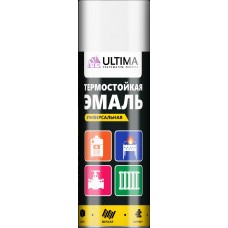 Краска Спрей термостойкая Красная Ultima 520 мл