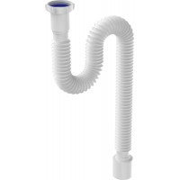 Труба гибкая для сифона с гайкой 1 1/2 х 40/50 L-  800мм Aquant T112-80-MR