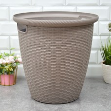 Кашпо Rattan 30л/16л французский платан InGreen