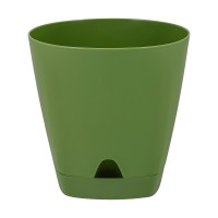 Кашпо Amsterdam 0.65л оливковый InGreen