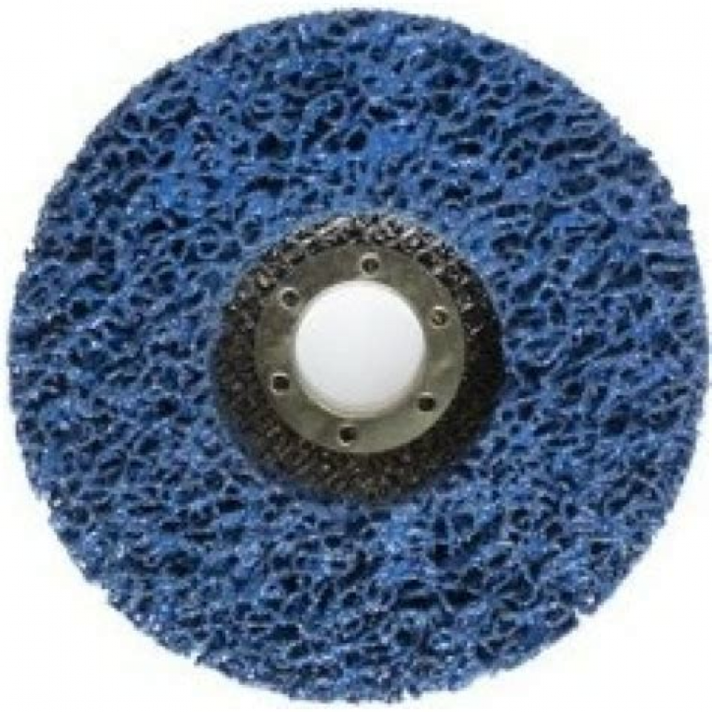 Круг зачистной полимерный для УШМ 125х22 синий BD125B-F