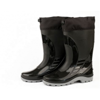 Сапоги мужские ПВХ SARDONIX черные с надставкой р.42 (САП166-03Н)СД