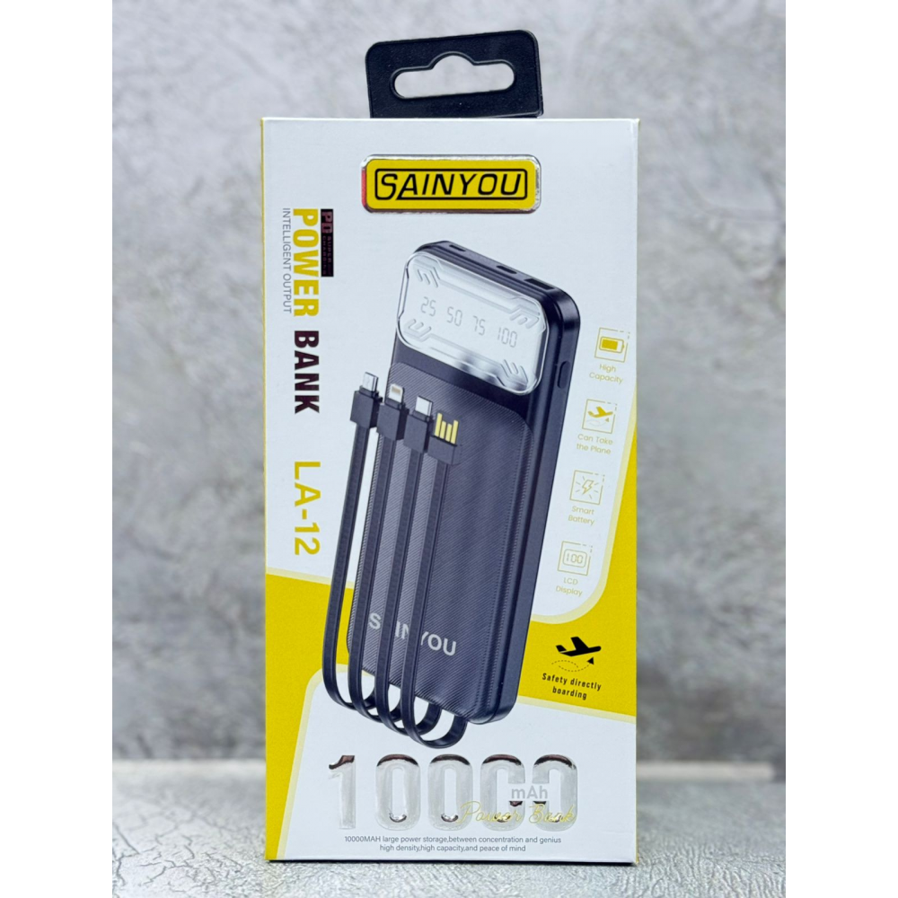 Повербанк 10000mah SAINYOU LA12