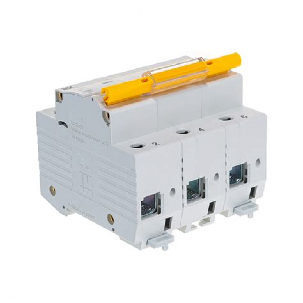 Автомат (рос) ВА47-100 3P100А (C) Basic