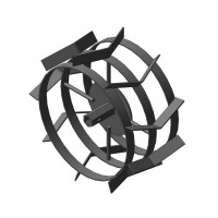 Грунтозацеп вал S24, 380/180 мм. втулка 82 мм. 3 обода НЦ 01.01.31.29 (ГМБ.S24 380.180)(2шт)