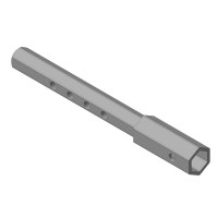 Удлинители вал S24/S24 L267 мм. 03.02.35 (УМБ S24/S24.267)