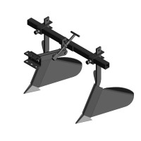 Окучник 2-х ряд. большой, на траверсе с рег. Одноряд. окуч. (01.05.11) со сцепкой 01.05.13 (ОМБДРС  