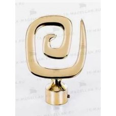 Наконечник Улитка 16 Золото глянец