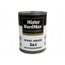Грунт-эмаль по ржавчине быстросохнущ. Mr.Hardmax 3в1 черная 0,9кг