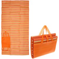 Коврик складной для пляжа и пикника Отпуск 180*90 см, оранжевый 861-300