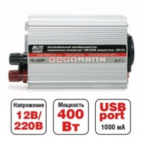 Инвертор автомобильный 12/220 AVS IN-400W