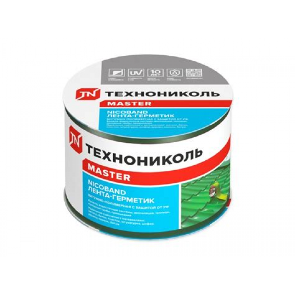 Лента  3м*7,5см зеленая НИКОБАНД