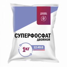 Удобрение Суперфосфат двойной минеральное 1,0кг